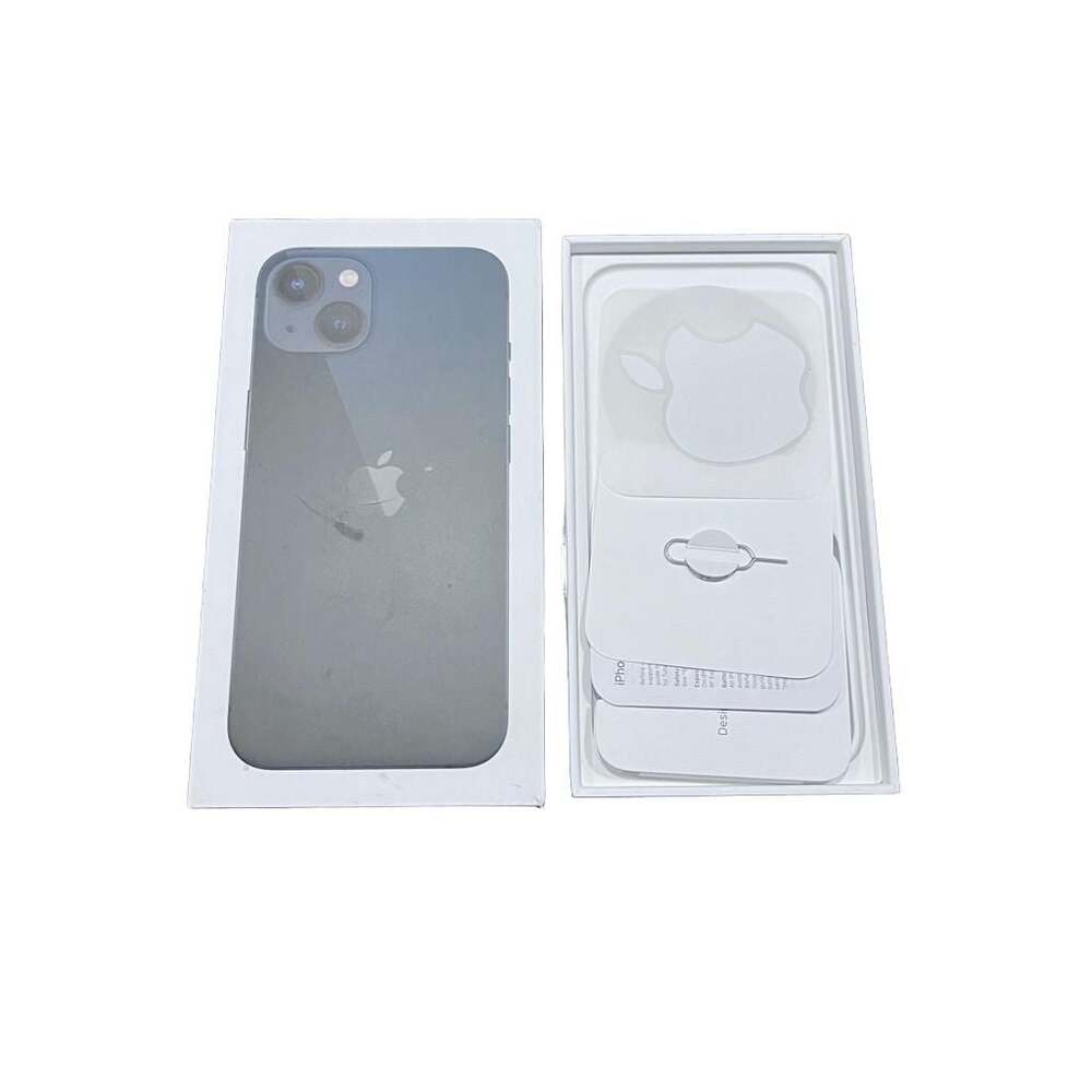 Apple iPhone 13 Midnight 128GB Empty Box with Documentation and Stickers